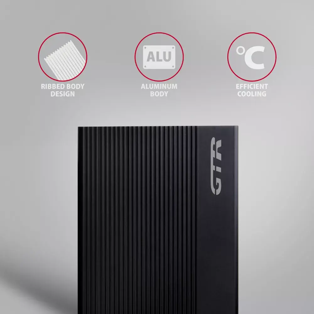 HDD korpuss Axagon EE35-GTR USB-C Photo 3