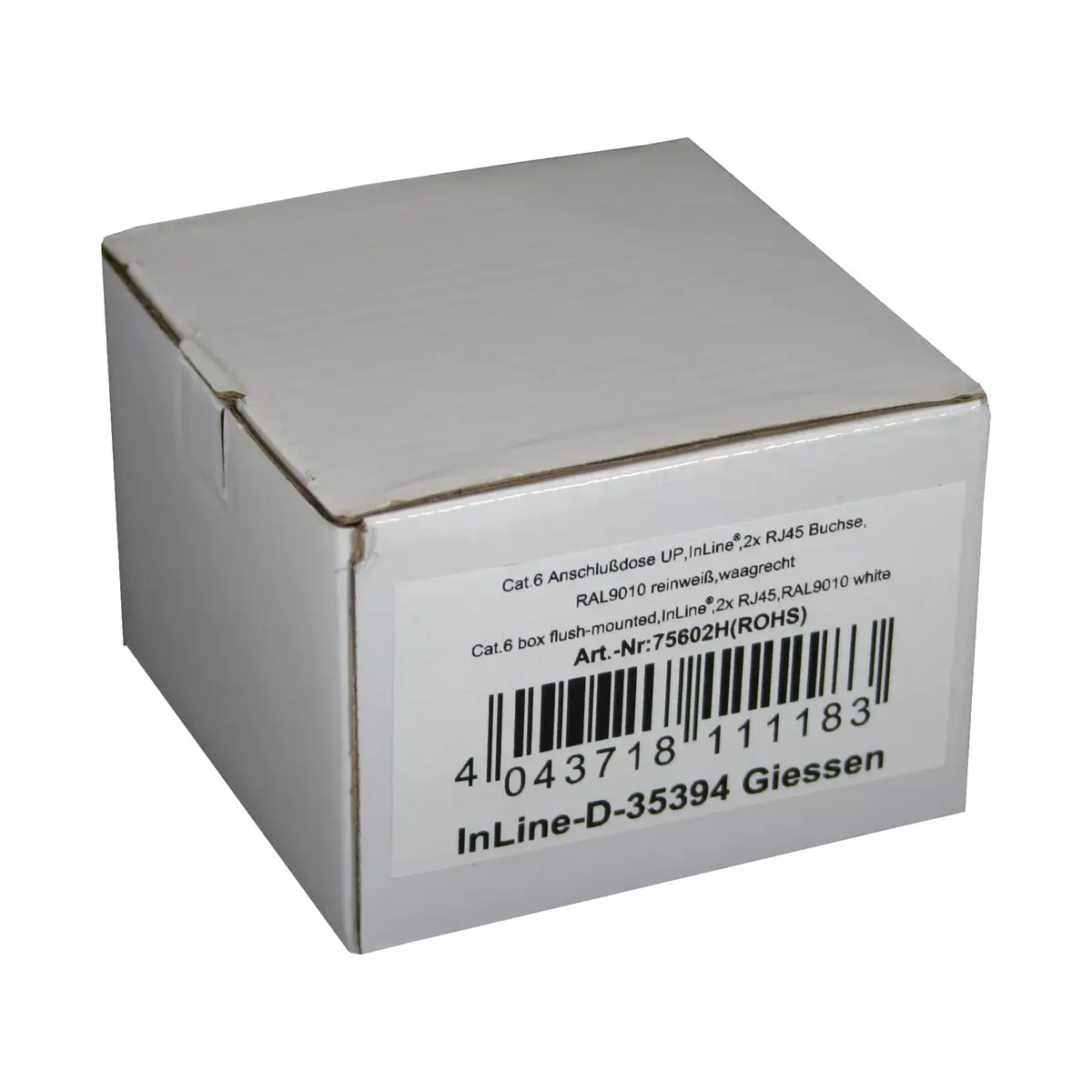 InLine Cat.6 Connection Box 75602H Photo 3