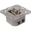 InLine Cat.6 wall outlet box 2x RJ45 horizontal Photo 3