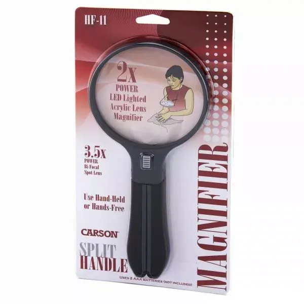 Carson Split Handle HF-11 3.5× лупа Photo 7