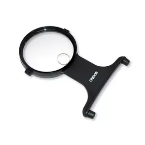 Magnifier Carson HF-25, 2x magnification, 11 cm lens diameter, black