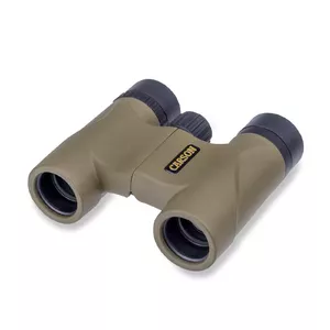 Binoklis Carson STINGER 8x 22 mm BK-7 prizma, kompakts bēšs/melns