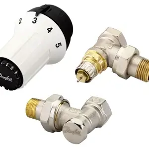 Thermostatic Radiator Valve Set DANFOSS RA-N angle with PANDA thermostat head 1/2" (013G5163)