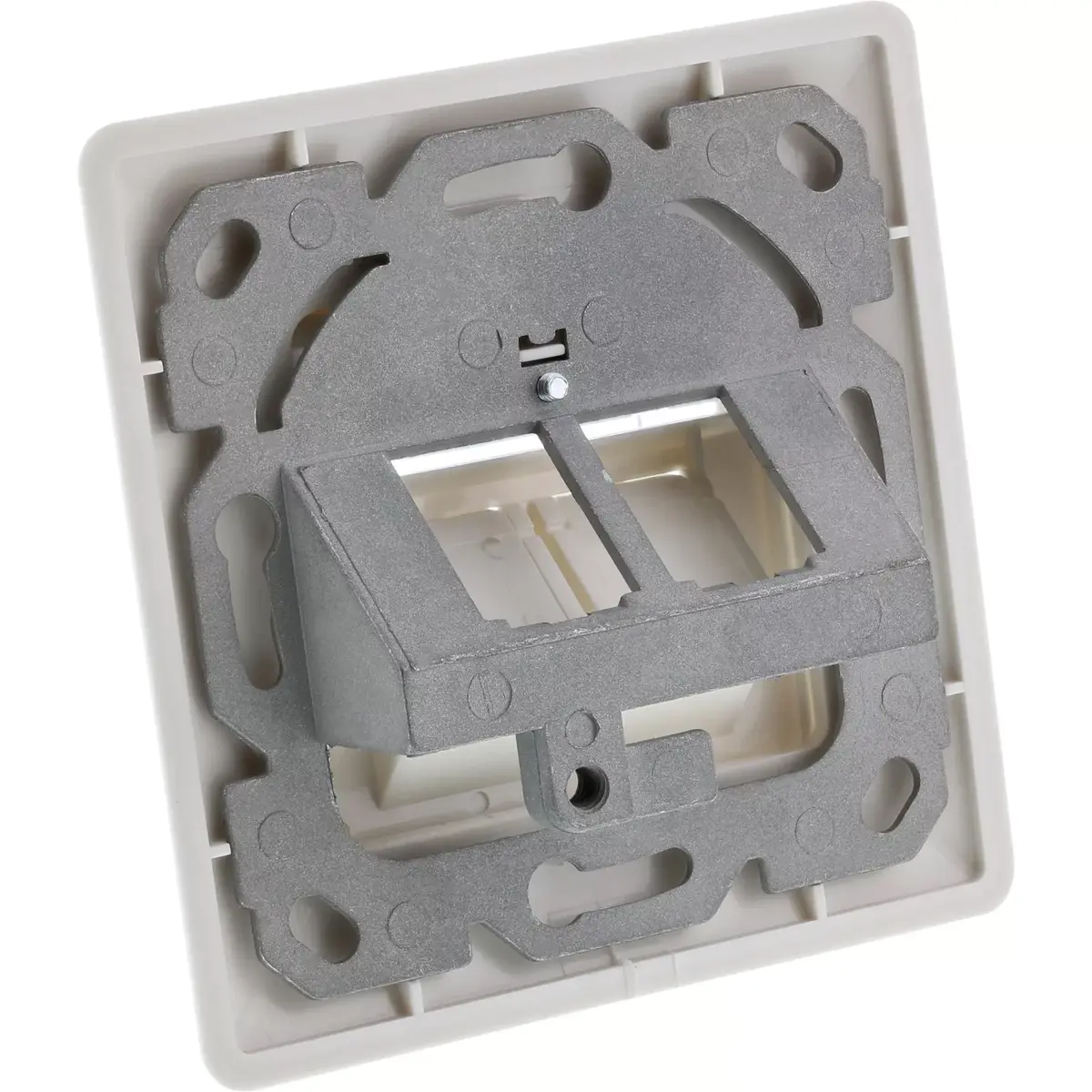 InLine Frame set for 2x RJ45 Bu/LSA inset InLine 76201R Photo 2