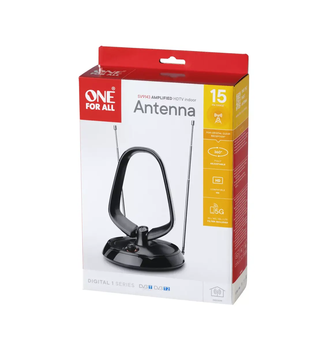 Iekštelpu antena One For All Value Line DVB-T 5G Photo 3