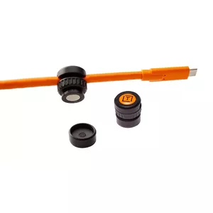 Tether Tools TetherGuard Cable Support 2er Pack Universāls Kabeļa turētājs Melns, Oranžs 2 pcs