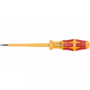 Отвертка Wera 1060 i VDE с изоляцией Kraftform, шлицевая — VDE изолированная, модель 1060 i