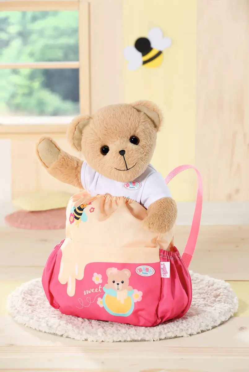 Lelles mugursoma ZAPF BABY born Bear Backpack Photo 7