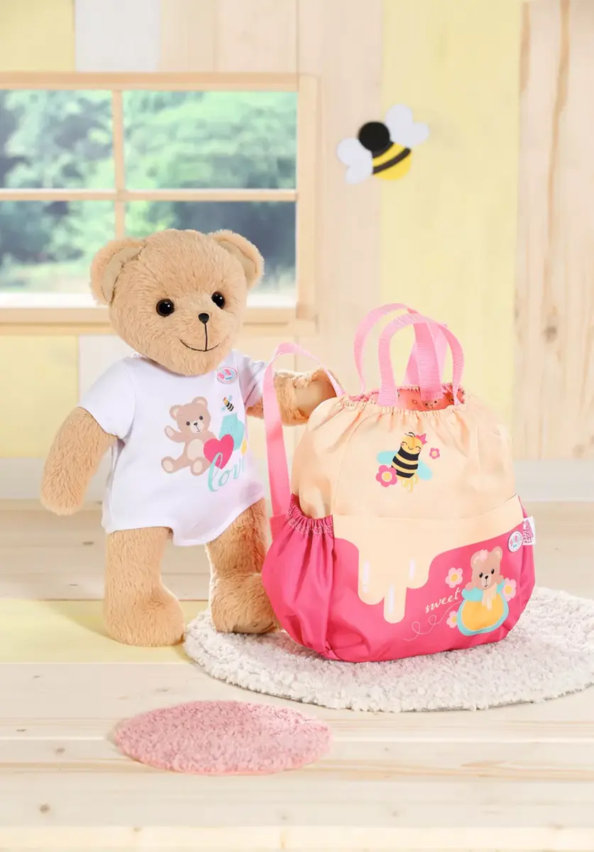 Lelles mugursoma ZAPF BABY born Bear Backpack Photo 8