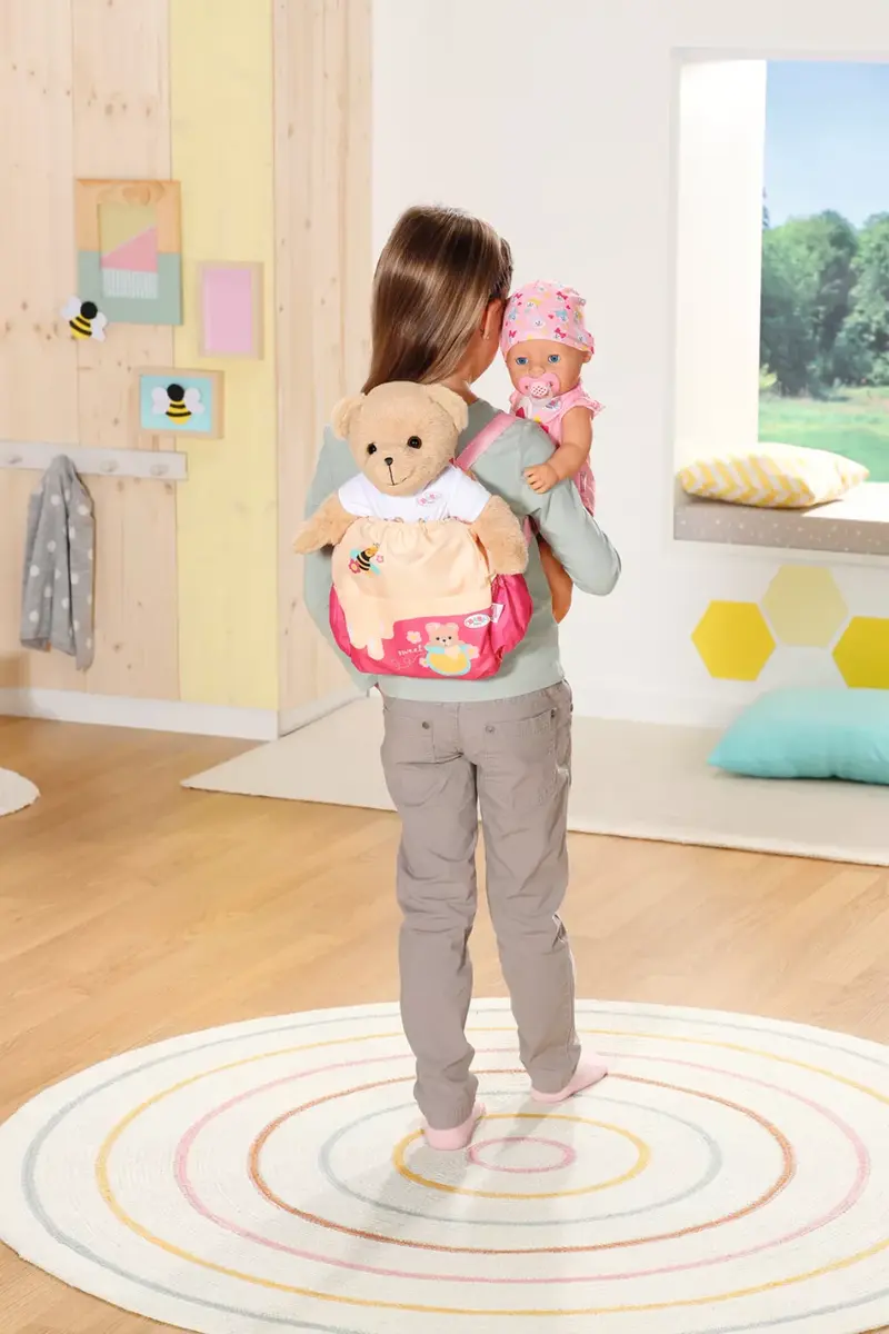 Lelles mugursoma ZAPF BABY born Bear Backpack Photo 30