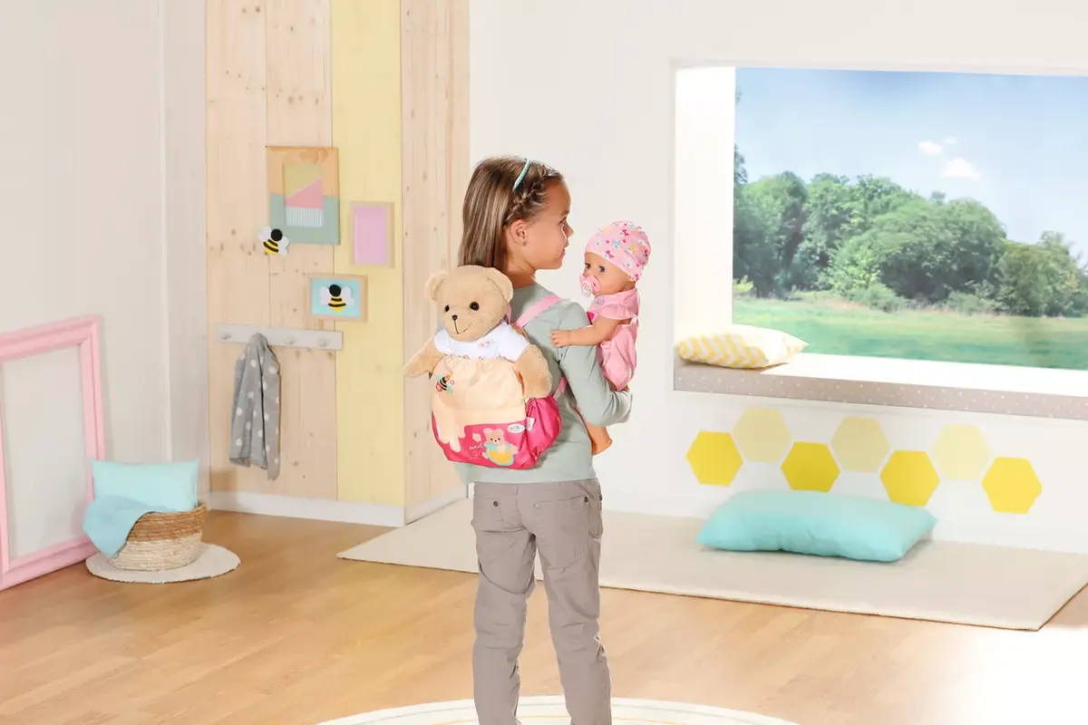 Lelles mugursoma ZAPF BABY born Bear Backpack Photo 32