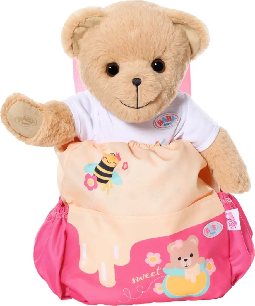 Doll backpack ZAPF BABY born Bear Backpack Photo 33