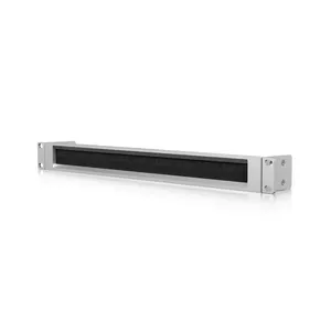 Suku panelis Ubiquiti UACC-RACK-PANEL-BRUSH-1U Melns Tērauds Alumīnijs