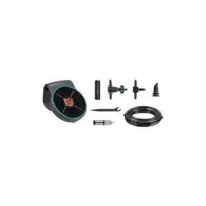 Система полива GARDENA AquaBloom Set Solar Watering Control 13300-32 с солнечным контроллером для полива сада