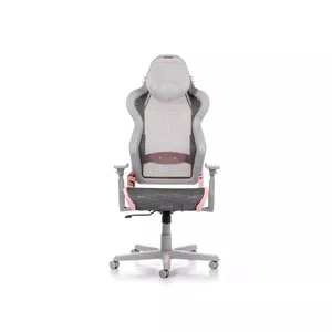 DXRacer AIR R1S-GPG Datorspēļu krēsls Sēdvieta ar tīkliņauduma pārklājumu Pelēks, Rozā