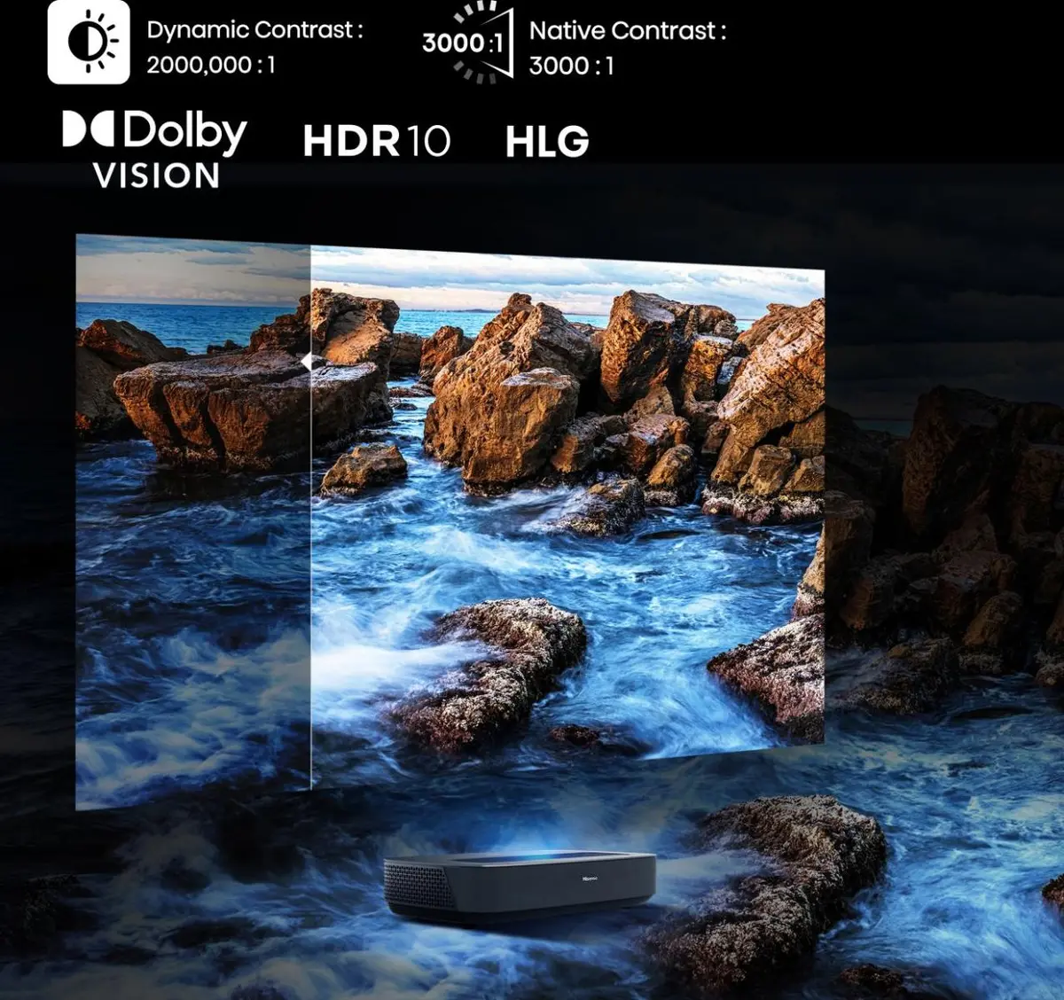 Hisense PL1SE Ultra Short Throw Laser Projector UHD 4K Photo 11