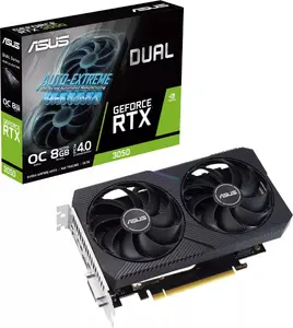 Grafiskā karte Asus Dual -RTX3050-O8G-V2 NVIDIA GeForce RTX 3050 8 GB GDDR6 PCI Express 4.0 aktīvā dzesēšana