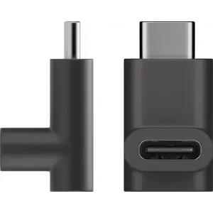 USB C Gender Changer Goobay 55556 Black Connector 1 USB C Connector 2 USB C