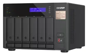 QNAP QVP-63B Tower NAS Storage Server, Intel Core i3, 16GB DDR4 RAM