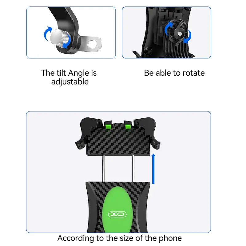 XO C118 smartphone holder — adjustable angle Photo 5