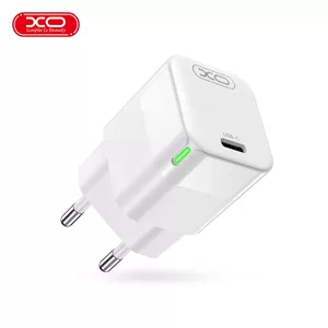 Сетевое зарядное устройство XO CE06 PD 30W USB‑C 1 порт, белое