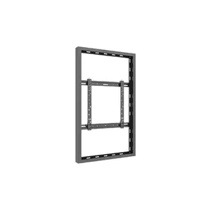 Multibrackets M Pro Series Wall Enclosure for 49-inch Displays, Landscape and Portrait, Black