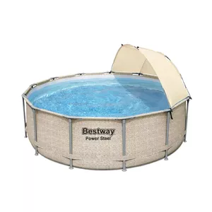 Framed Round Pool Bestway Power Steel 13' x 42" (3.96m x 1.07m) — capacity 11,133 L