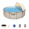 Bestway Power Steel 13' x 42" framed pool Photo 8