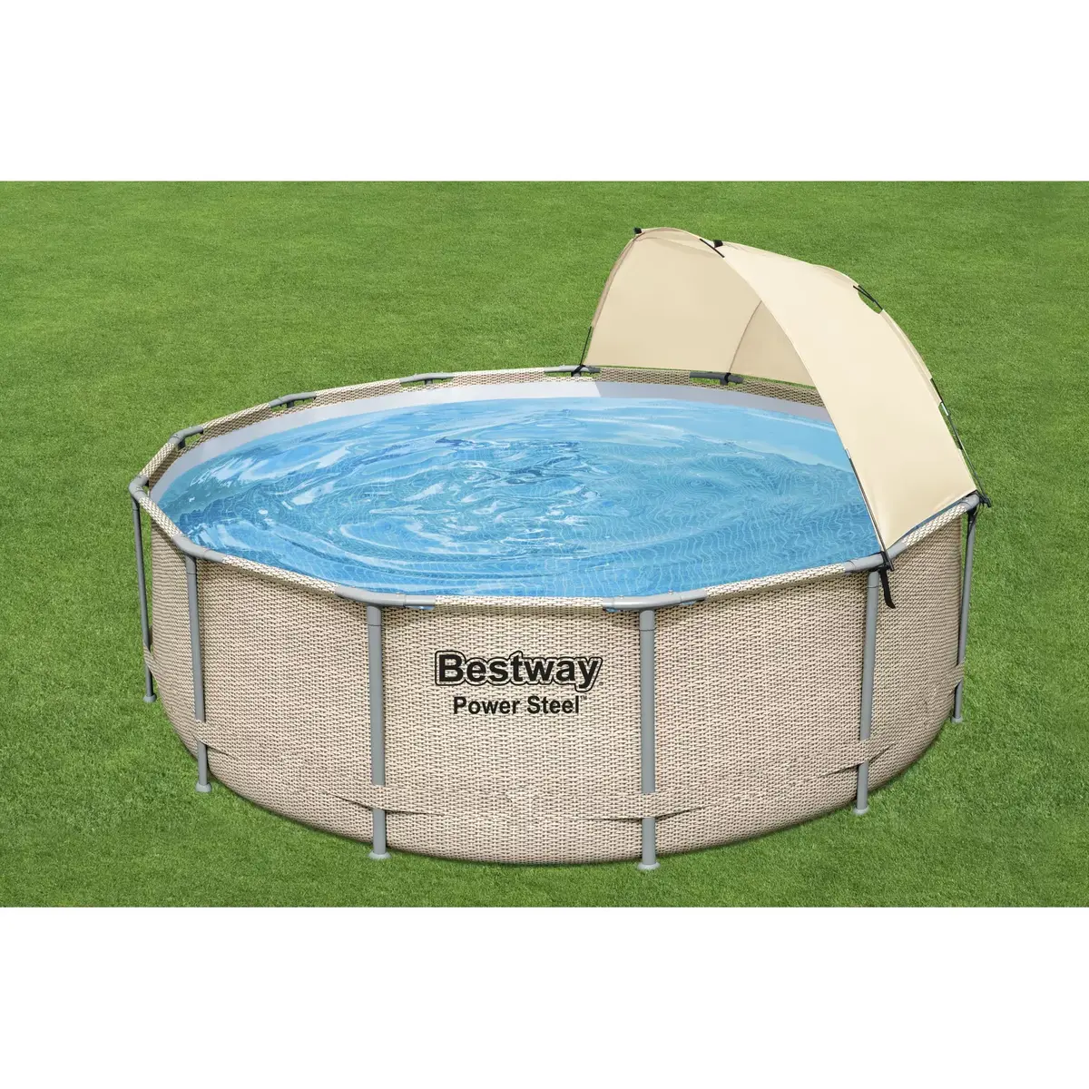 Bestway Power Steel 13' x 42" framed pool Photo 11