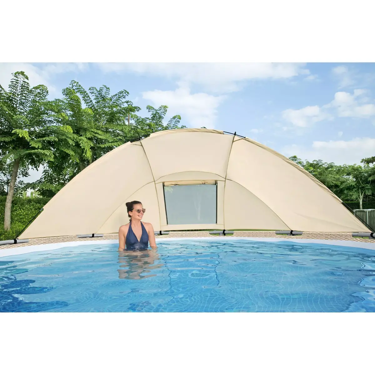 Bestway Power Steel 13' x 42" framed pool Photo 15