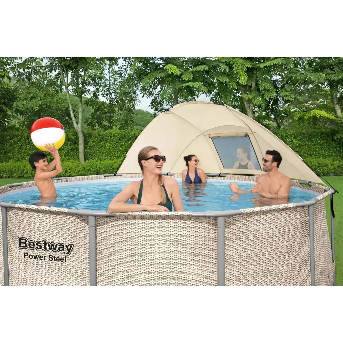 Bestway Power Steel 13' x 42" framed pool Photo 17
