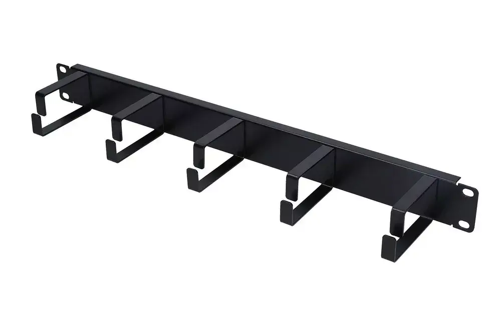 Kabeļu pārvaldības panelis Extralink Extralink Cable organizer 1U Photo 2