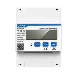Трехфазный PV смарт-счётчик Growatt TPM-C, диапазон тока 5A–80A