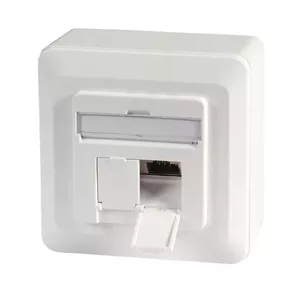 EFB Elektronik ET-25133AV5-R kontatkligzda 2 x RJ-45 Balts