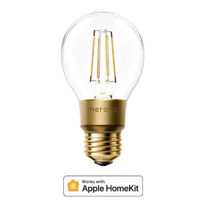 Viedā LED spuldze Meross MSL100HK(EU) — 6 W, 2700 K, 810 lm, 180° starojums, energoefektivitātes klase A, Wi‑Fi (bez mezgla)