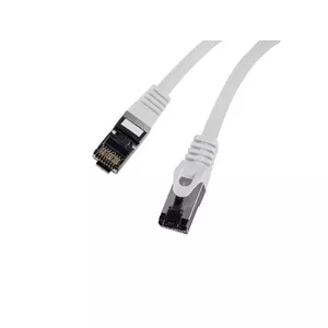 Network patch cable LANBERG PCF8-10CU-0025-S Cat8.1 S/FTP (S-STP) RJ-45 — 0.25 m, grey