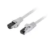 LANBERG Cat8 S/FTP RJ-45–RJ-45 0,5 м кабель Photo 2