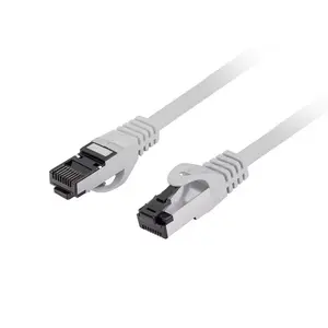 Network cable LANBERG Cat8.1 S/FTP (S-STP) 1 m RJ-45–RJ-45 Grey