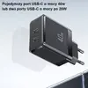 Сетевое зарядное usams T54 — 2x USB-C, 40 Вт PD Photo 6