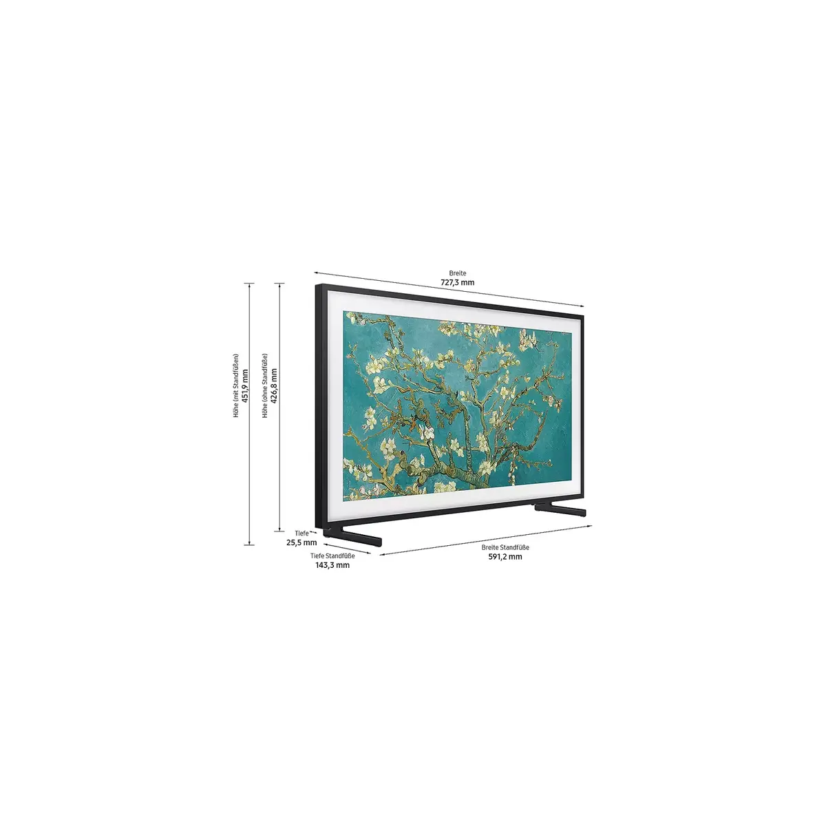 Телевизор Samsung The Frame GQ32LS03CBU Photo 4