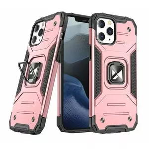 Wozinsky  
       Apple  
       iPhone 13 Pro Max Ring Armor Case Kickstand Tough Rugged 
     Pink