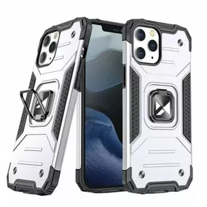 Wozinsky  
       Apple  
       iPhone 13 Pro Ring Armor Case Kickstand Tough Rugged 
     Silver