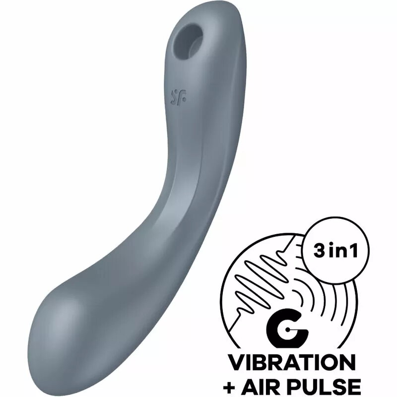 Vibrators Satisfyer Silikons Pelēks, D-235018, 4061504036489
