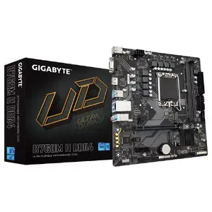 Материнская плата GIGABYTE B760M H DDR4, Intel B760, LGA 1700, micro ATX