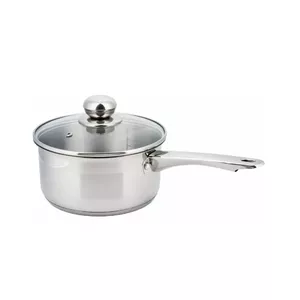 Casserole with cover KingHoff Ø14 cm 1 L steel