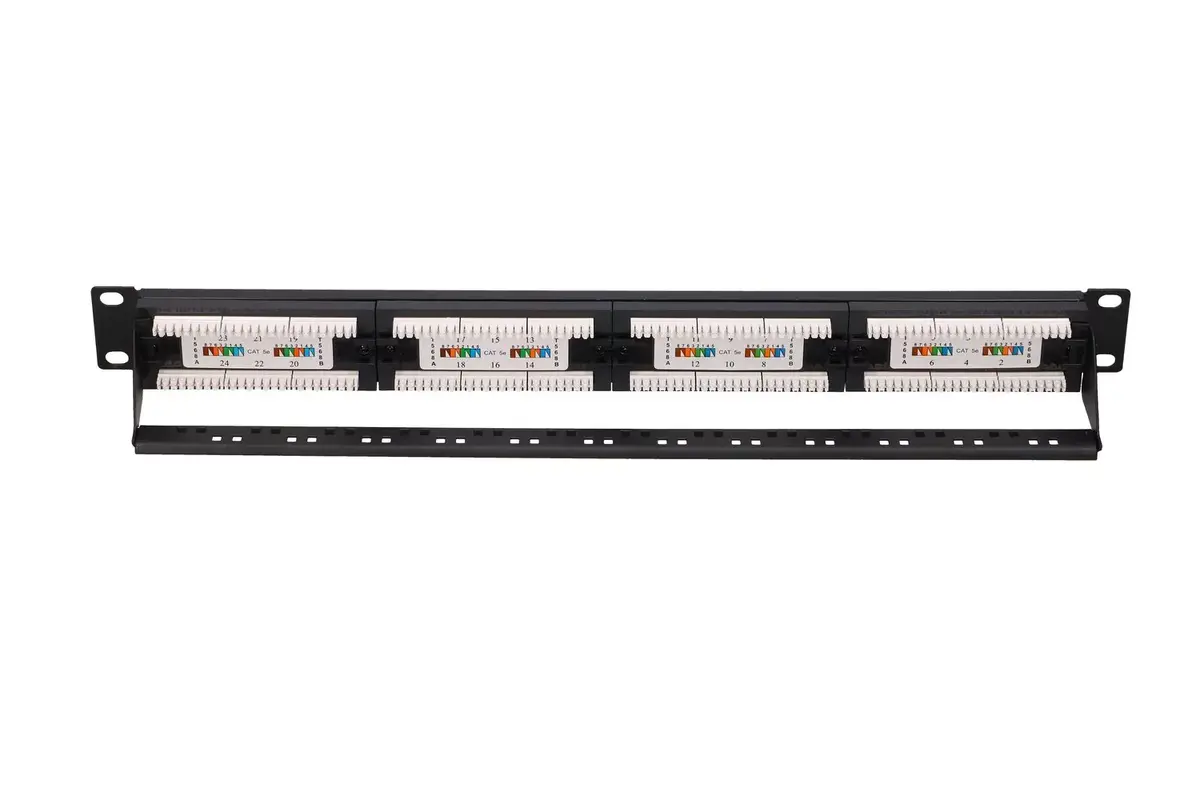 Patch Panel Extralink CAT5E UTP V2 24 port Photo 3