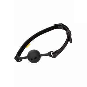 Кляп-шар California Exotics Boundless Breathable Adjustable design – силиконовый шар, регулируемый ремень