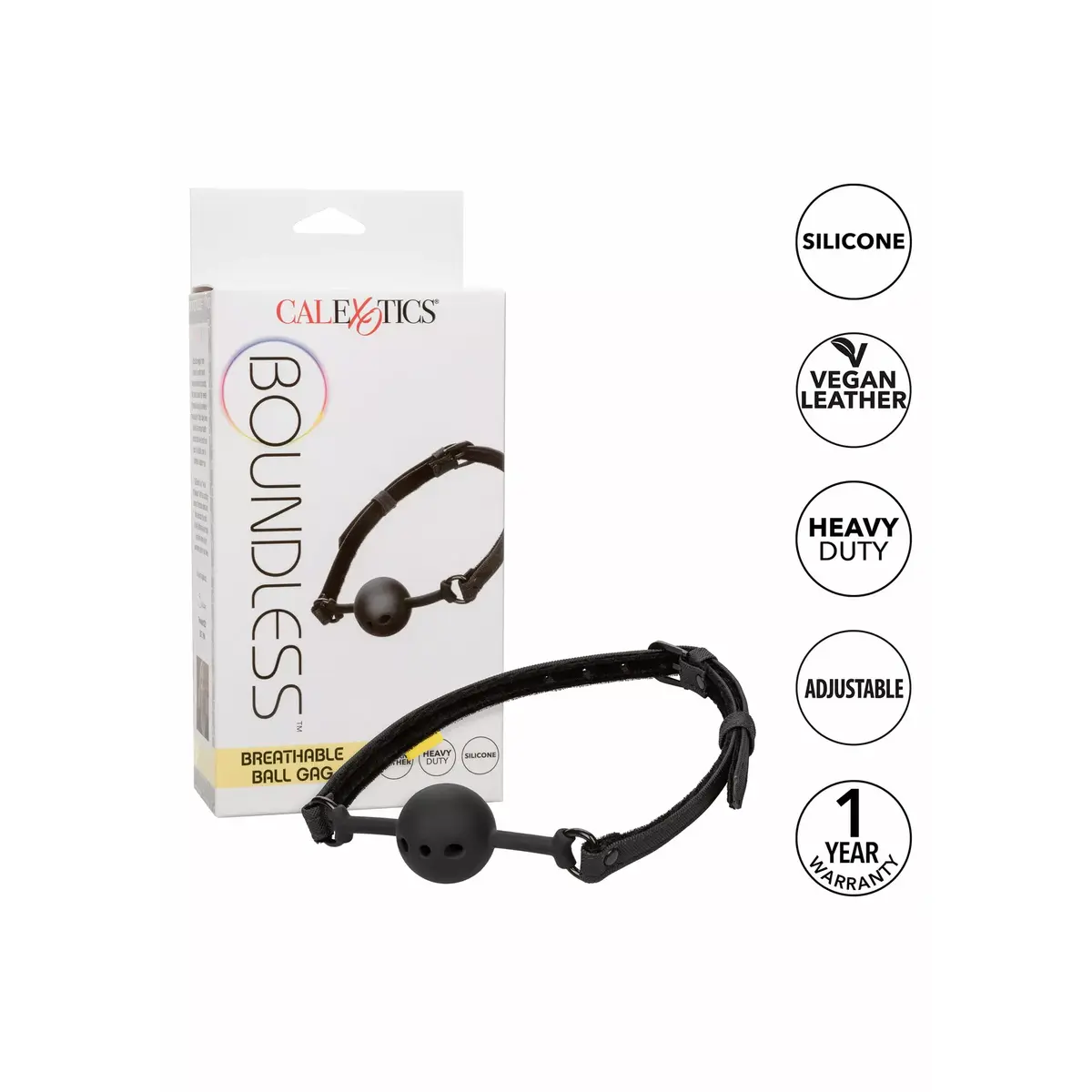 Кляп-шар California Exotics Boundless Breathable Adjustable Photo 10