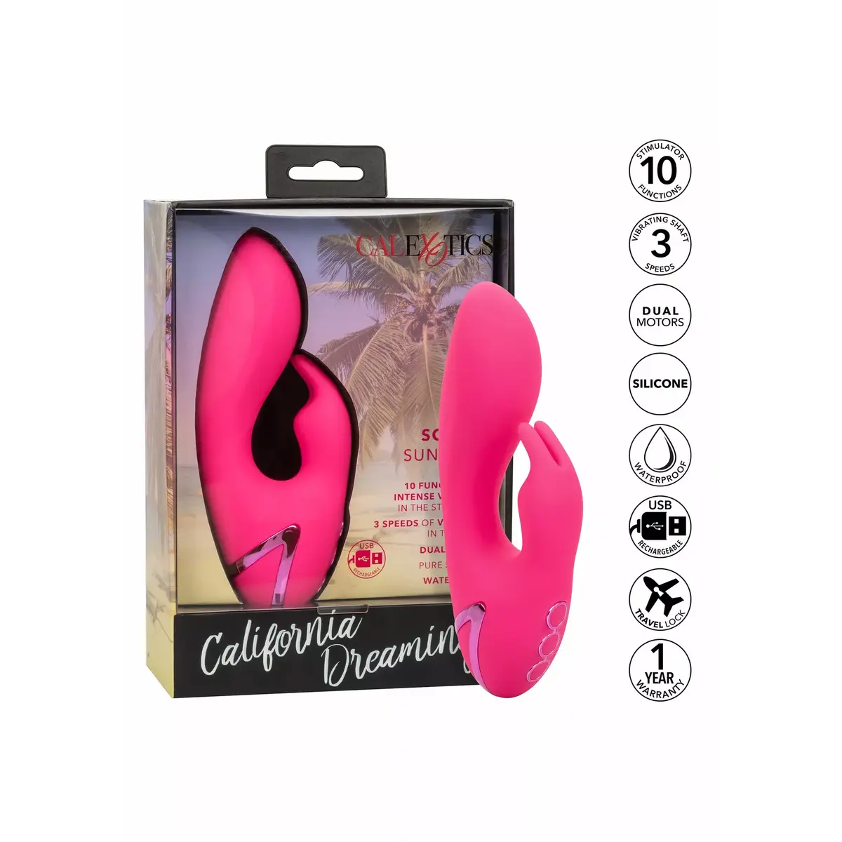 Вибратор CALEXOTICS SO. CAL SUNSHINE Photo 12