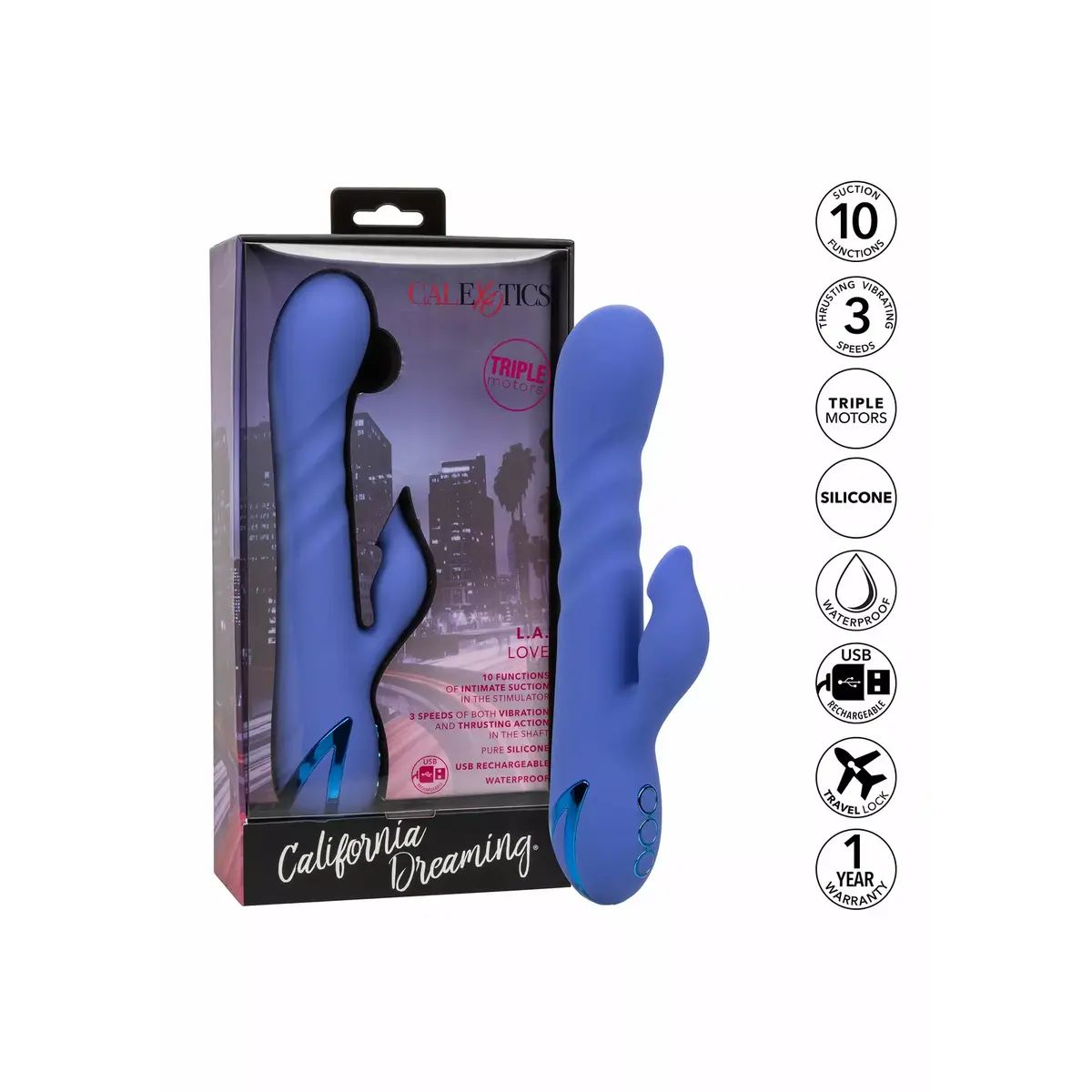 Вибратор CALEXOTICS LA LOVE VIBRATOR Photo 12